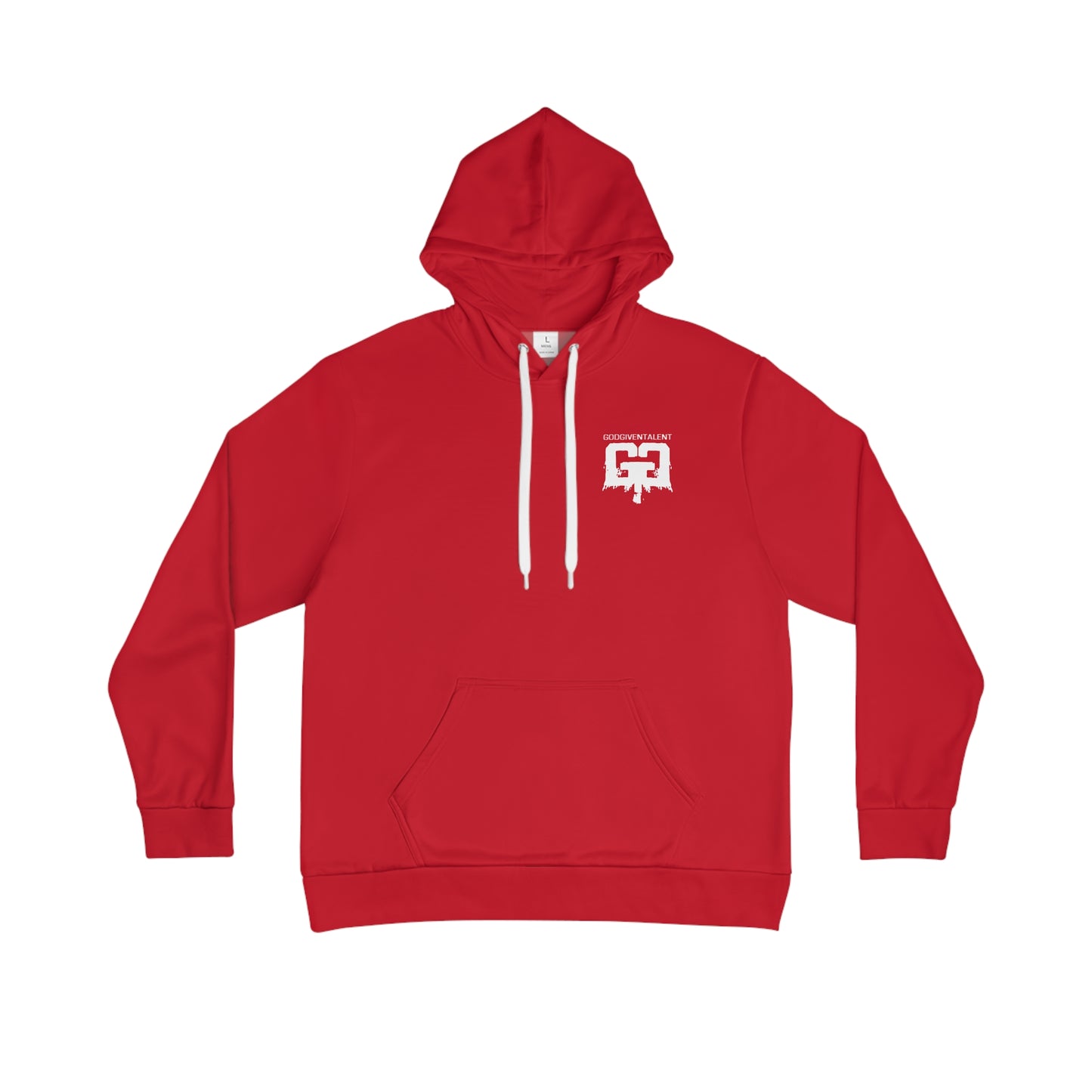 Hoodie Fierce Red Performance (Unisex)
