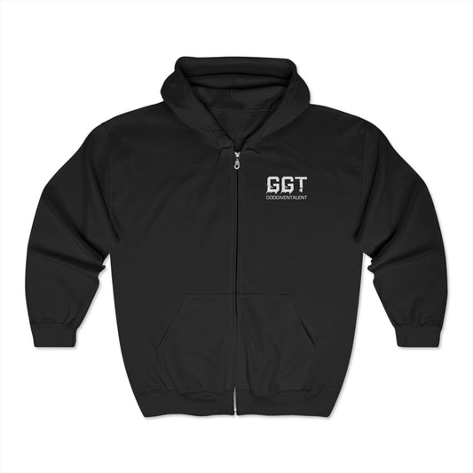 H Full Zip Classic Hooded Sweatshirt (Unisex)