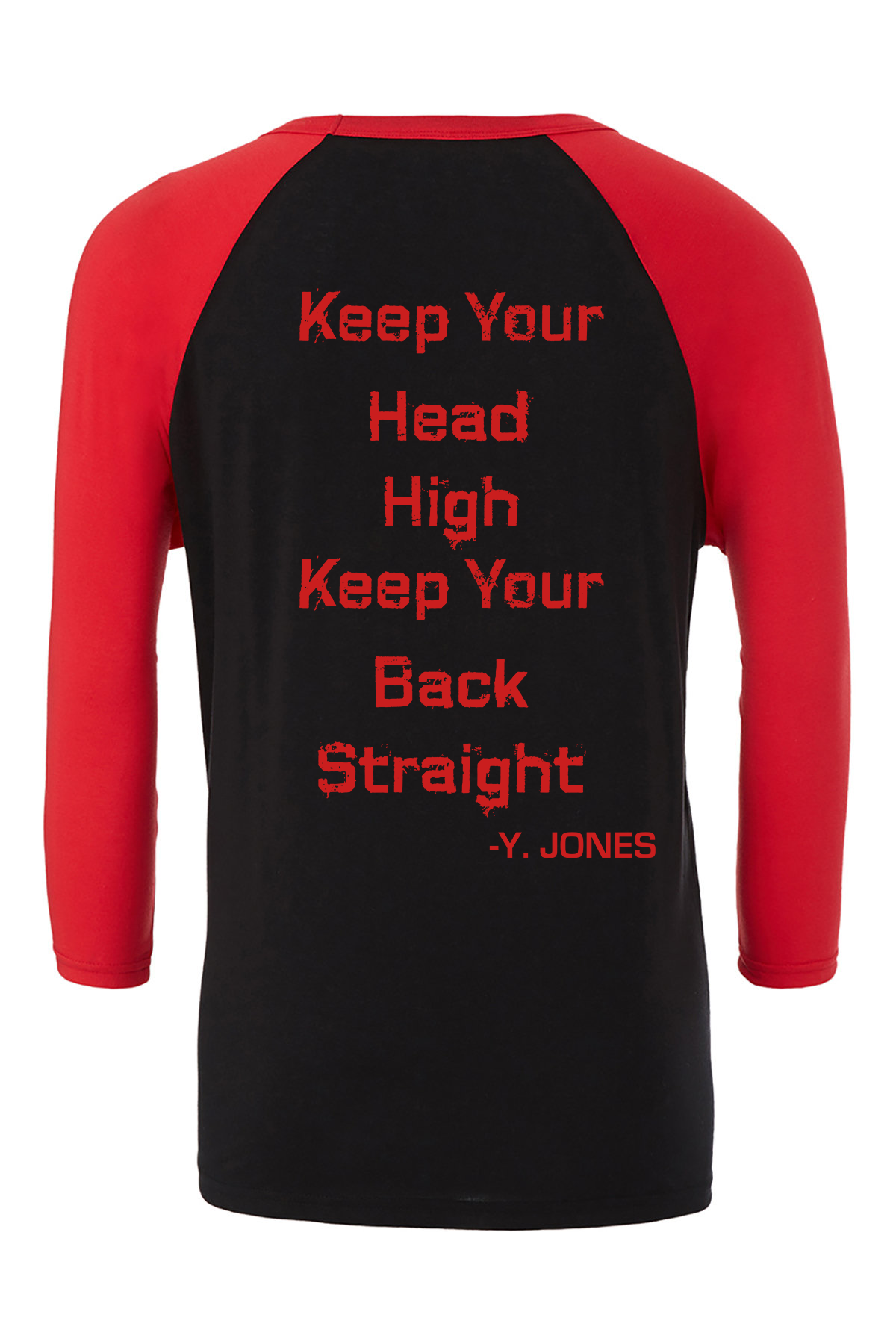 Unisex Three-Quarter Sleeve Baseball T-Shirt - GGT APPAREL
