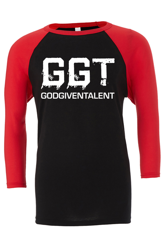 Unisex Three-Quarter Sleeve Baseball T-Shirt - GGT APPAREL
