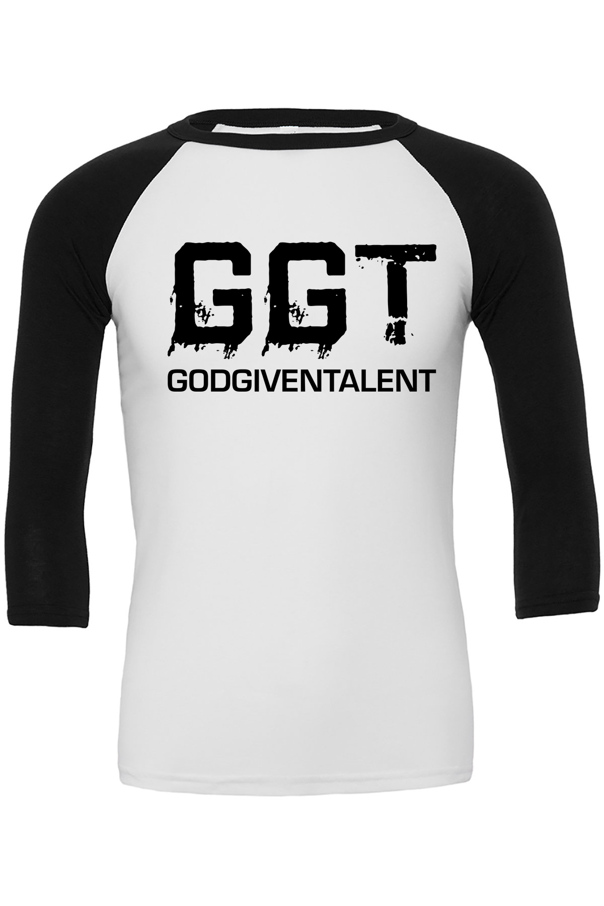 Unisex Three-Quarter Sleeve Baseball T-Shirt - GGT APPAREL