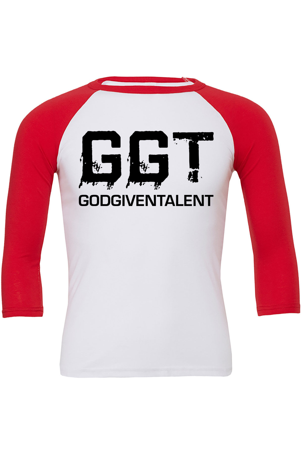 Unisex Three-Quarter Sleeve Baseball T-Shirt - GGT APPAREL