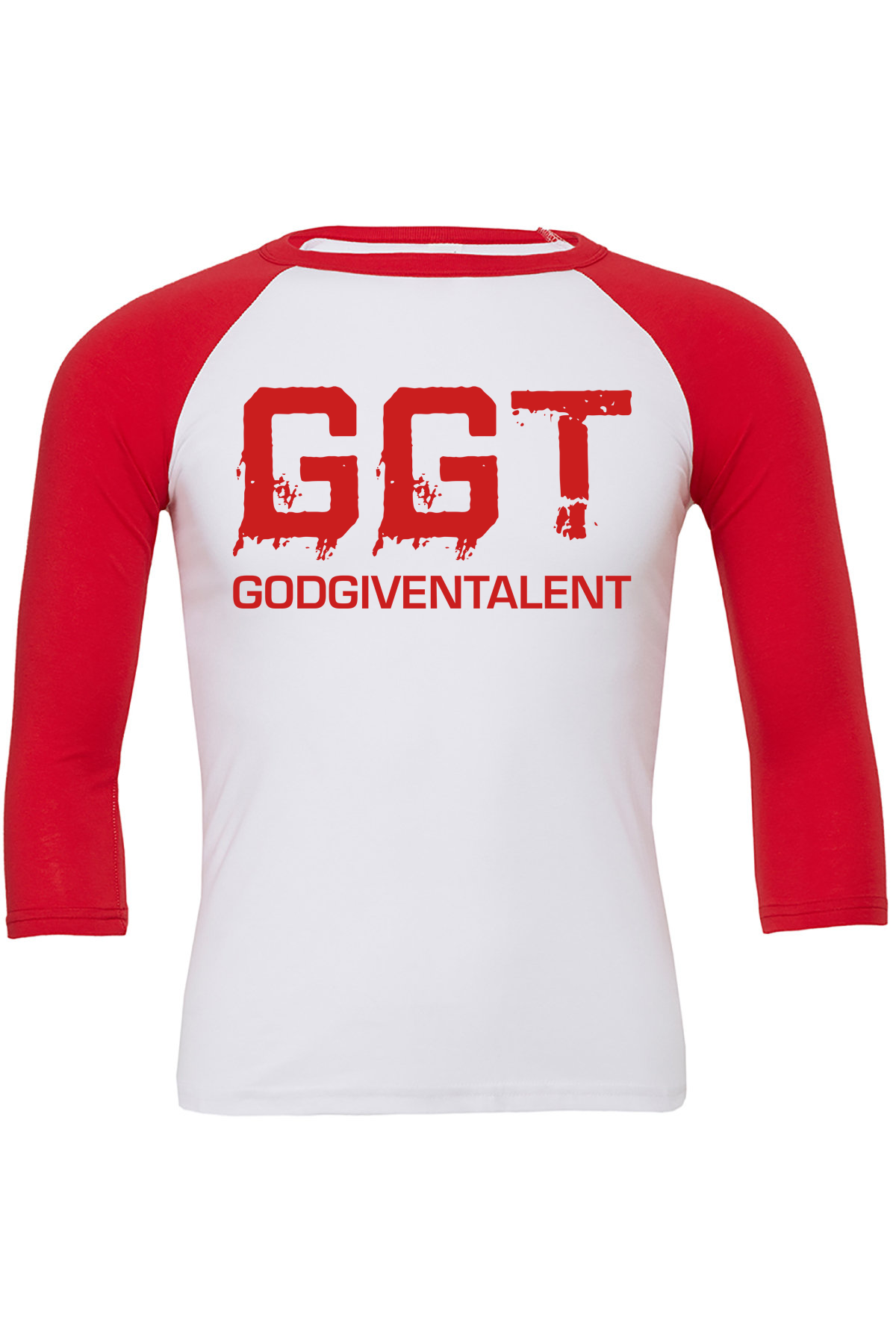 Unisex Three-Quarter Sleeve Baseball T-Shirt - GGT APPAREL