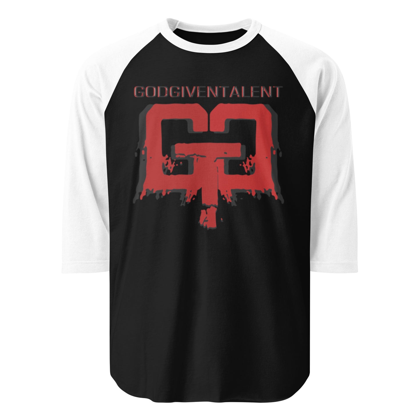 Unisex GGT Fierce Drip Cotton 3/4 sleeve raglan shirt