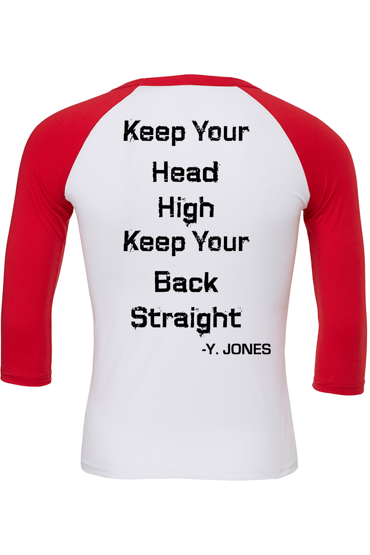 Unisex Three-Quarter Sleeve Baseball T-Shirt - GGT APPAREL