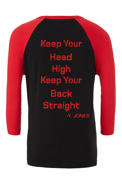 Unisex Three-Quarter Sleeve Baseball T-Shirt - GGT APPAREL