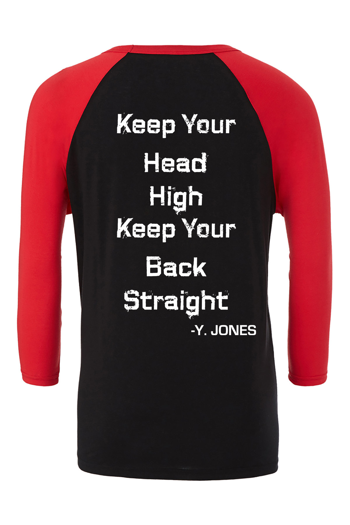 Unisex Three-Quarter Sleeve Baseball T-Shirt - GGT APPAREL
