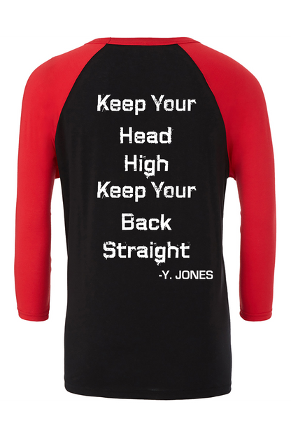 Unisex Three-Quarter Sleeve Baseball T-Shirt - GGT APPAREL