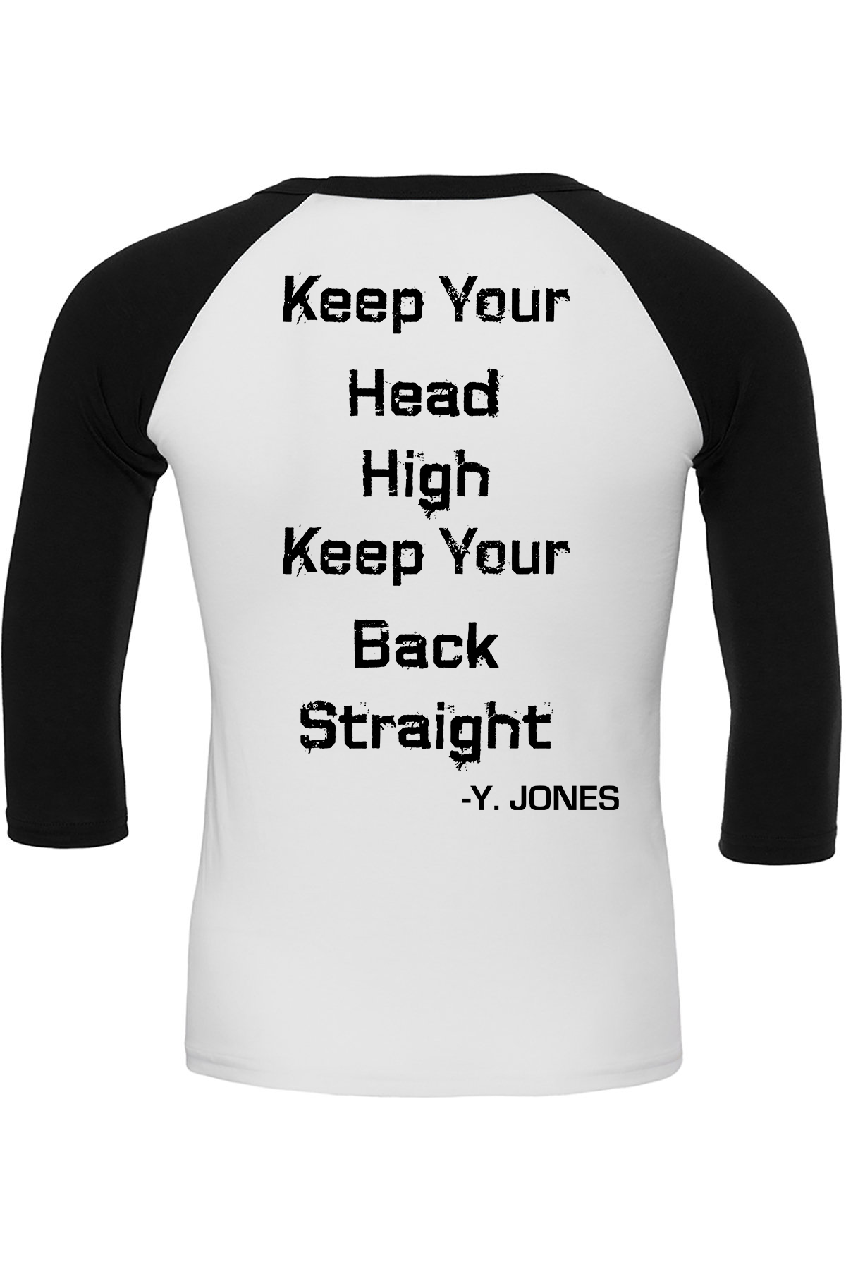 Unisex Three-Quarter Sleeve Baseball T-Shirt - GGT APPAREL
