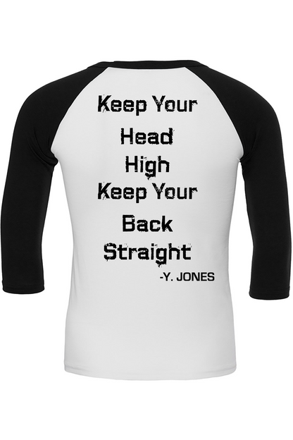 Unisex Three-Quarter Sleeve Baseball T-Shirt - GGT APPAREL