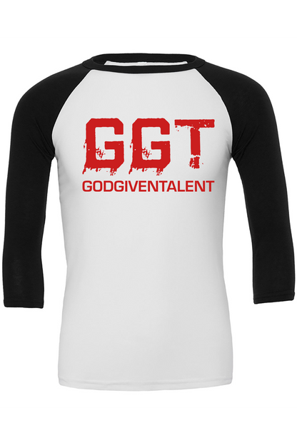 Unisex Three-Quarter Sleeve Baseball T-Shirt - GGT APPAREL