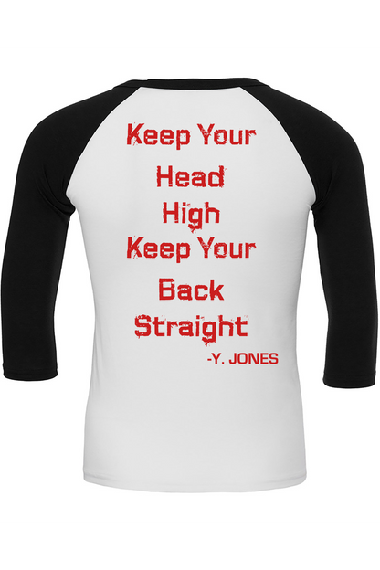 Unisex Three-Quarter Sleeve Baseball T-Shirt - GGT APPAREL