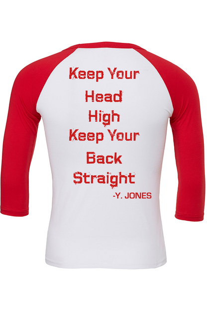 Unisex Three-Quarter Sleeve Baseball T-Shirt - GGT APPAREL