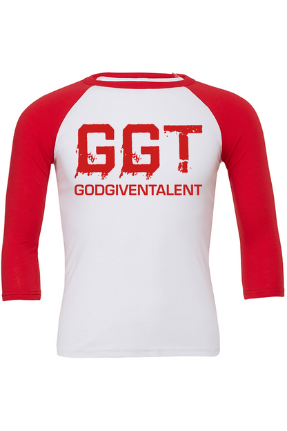 Unisex Three-Quarter Sleeve Baseball T-Shirt - GGT APPAREL
