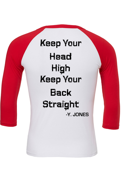 Unisex Three-Quarter Sleeve Baseball T-Shirt - GGT APPAREL